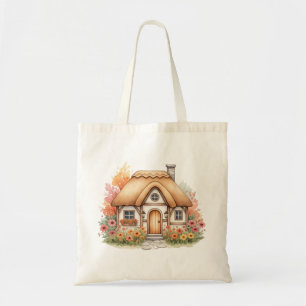 Sprookjesachtig Cute Klein Huis Uniek Trouwcadeau Tote Bag