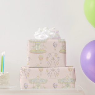 Sprookjesachtig  pretpark cadeaupapier