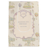 Sprookjesachtig  pretpark medium cadeauzakje (Achterkant)