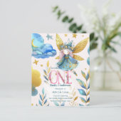 Sprookjesachtige 1e verjaardag Fairytale Fairycore (Staand voorkant)