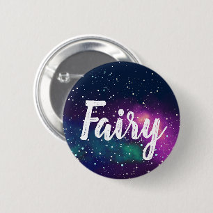 Sprookjesachtige aanpasbare Galaxy-identiteit Ronde Button 5,7 Cm