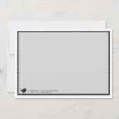 Sprookjesachtige Assepoester Thema bruiloft Uitnod Kaart (Achterkant)