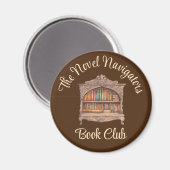 Sprookjesachtige boekenplank magneet (Voorkant / Achterkant)