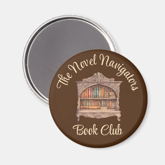 Sprookjesachtige boekenplank magneet (Voorkant / Achterkant)