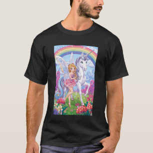 Sprookjesachtige Eenhoorn Magische Fantasie Betove T-shirt