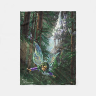 Sprookjesachtige en Kasteel Fantasy Kunst Fleece Deken