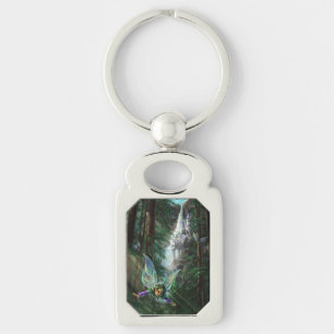 Sprookjesachtige en Kasteel Fantasy Kunst Sleutelhanger