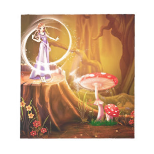 Sprookjesachtige Fantasy Destiny grillige dromen Notitieblok