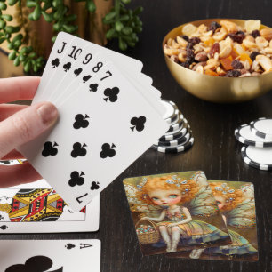 Sprookjesachtige Fee Pokerkaarten