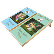 Sprookjesachtige Feeën Bruiloft Feest Regenboog Wo