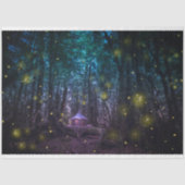 Sprookjesachtige Firefly Forest Fantasy Decoupage Tissuepapier (Voorkant)