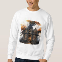 Sprookjesachtige gezellige Halloween-cottage-fanta
