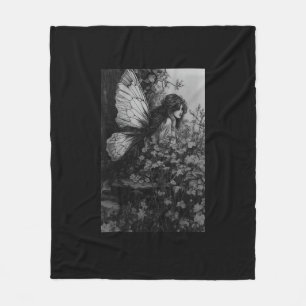 Sprookjesachtige Grunge Goblincore Cottagecore Fai Fleece Deken
