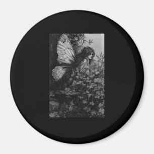 Sprookjesachtige Grunge Goblincore Cottagecore Fai Magneet