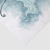 Sprookjesachtige omgeving op een paddenstoel tissuepapier (Detail)