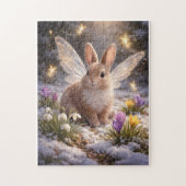 Sprookjesachtige Paashaas Legpuzzel (Verticaal)