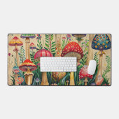 Sprookjesachtige paddenstoelen bureaumat (Keyboard & Muis)