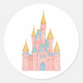 Sprookjesachtige Princess Castle Sticker