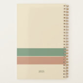 Sprookjesachtige Retro Paddestoel Planner (Achterkant)
