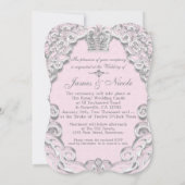 Sprookjesachtige  Storybook Wedding Invitation Kaart (Achterkant)