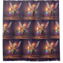 Sprookjesachtige warmte bruids- douchegordijn