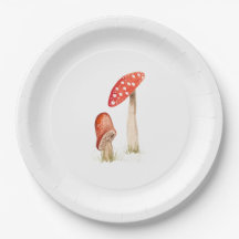 Sprookjesachtige Waterverf Bos Paddenstoelen