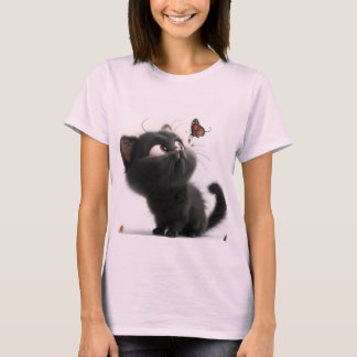 "Sprookjesachtige Wonderen: Ballet van Baby Kat en T-shirt