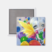 "Sprookjesballonnen" magneet (Voorkant / Achterkant)