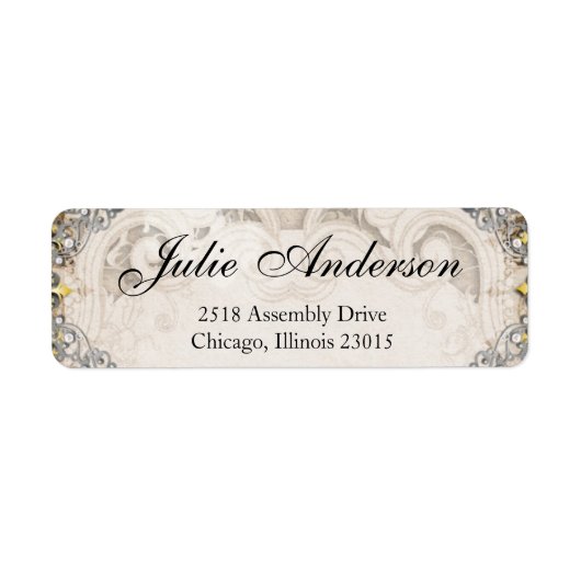 sprookjesboek Adresetiketten Etiket (Voorkant)