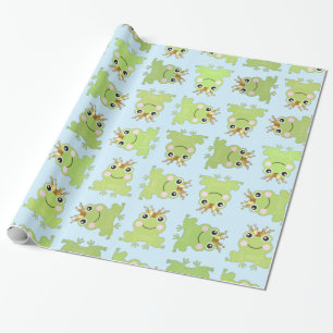 Sprookjesboek Sprookje Kikker Prins Baby Shower Bl Cadeaupapier