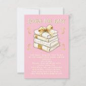 Sprookjesboek Sprookjesroze boeken voor Baby Kaart (Voorkant)