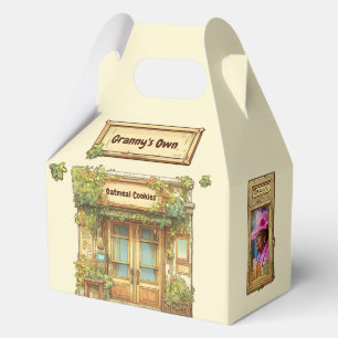 Sprookjesboek stijl gezellig café bedankdoosjes