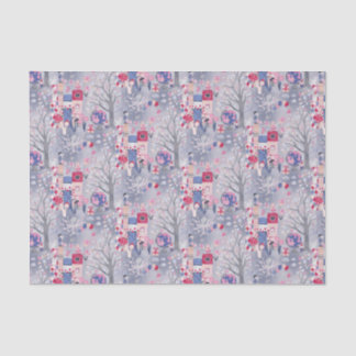 Sprookjesboeken en magische wezens grijs tissuepapier