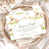 Sprookjesboerderij Dieren Pastel Luierraffle
