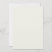 Sprookjesbos kasteel bruiloft kaart (Achterkant)