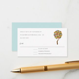 Sprookjesbos Patchwork Bloemen Sprookjesboom Informatiekaartje