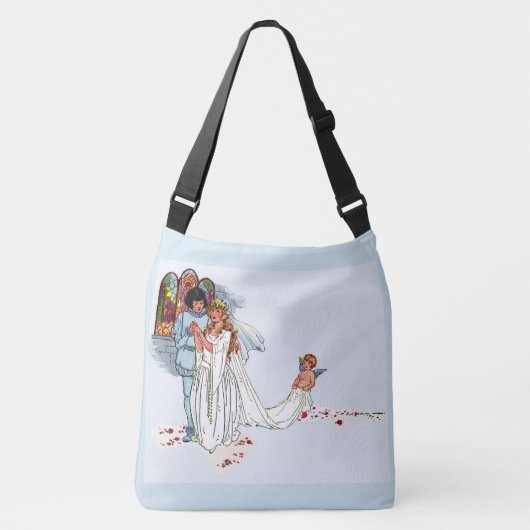 sprookjesbruiloft crossbody tas (Voorkant)