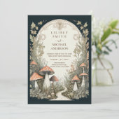 SPROOKJESBRUILOFT Vintage Sprookjesboek Elfen Chic Kaart (Staand voorkant)