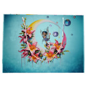 Sprookjesdansen op de maan groot cadeauzakje (Achterkant)