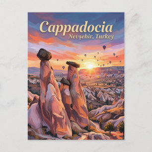 Sprookjesdimnens, Göreme, Cappadocië Briefkaart