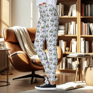 Sprookjesdraak Drinkt Thee Vriendschap Leggings