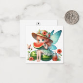 Sprookjesfantasie briefkaart (Voorkant / Achterkant in situ)