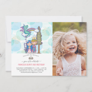 Sprookjesfeest Uitnodiging Prins & Prinses