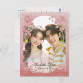 Sprookjesfoto bewaar de datum briefkaart (Voorkant / Achterkant)