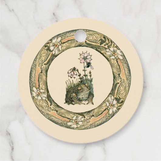  sprookjeshuwelijk bedankjes labels (Achterkant)