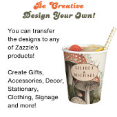 Sprookjeshuwelijk in de natuur met een vintage elf flyer