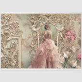 Sprookjesjurk, Shabby Chic, Portretkunst Tissuepapier (Voorkant)