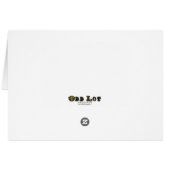 sprookjeskaartje voor bruiloft (Achterkant Horizontaal)