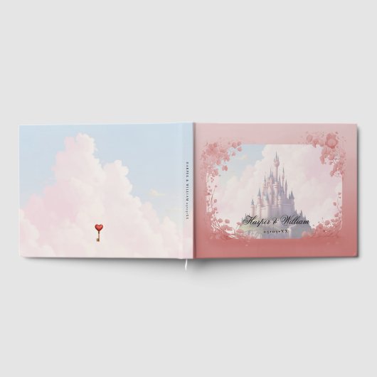 Sprookjeskasteel bruiloft gastenboek (Volledig)