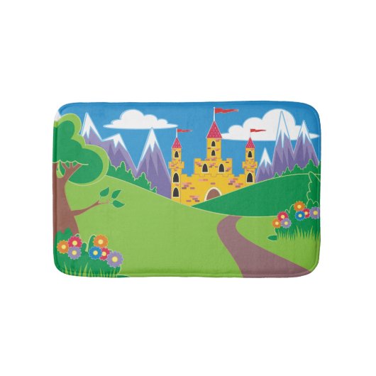 Sprookjeskasteel Kinder Badmat (Voorkant)